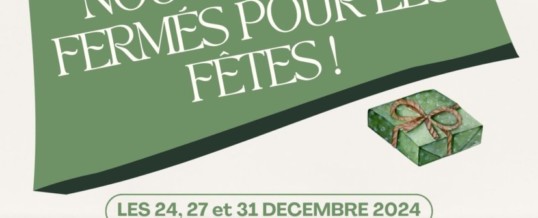 Fêtes de Noël – Fermeture mairie